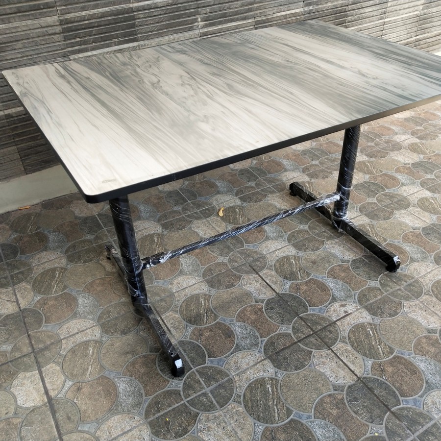 MEJA CAFE KAKI TIANG DUA UK 120X80 - 120x80