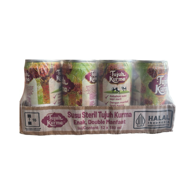 

susu tujuh kurma 12 pcs / 189 ml