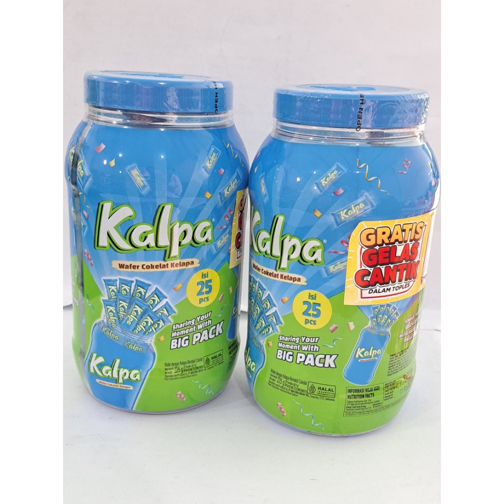 

Kalpa Wafer Cokelat Kelapa Big Pack