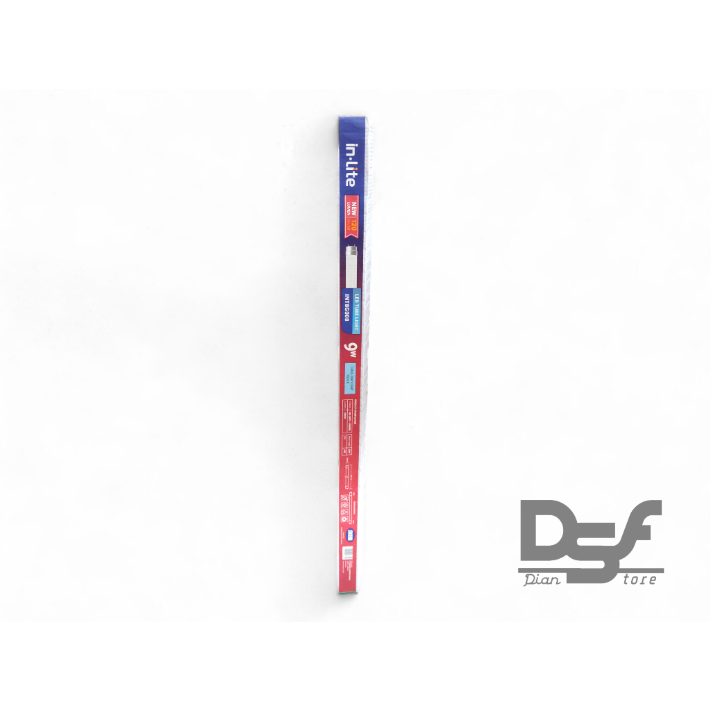 Lampu TL LED Tube T8 9w InLite INT8008 / Lampu TL LED 9 wat InLite