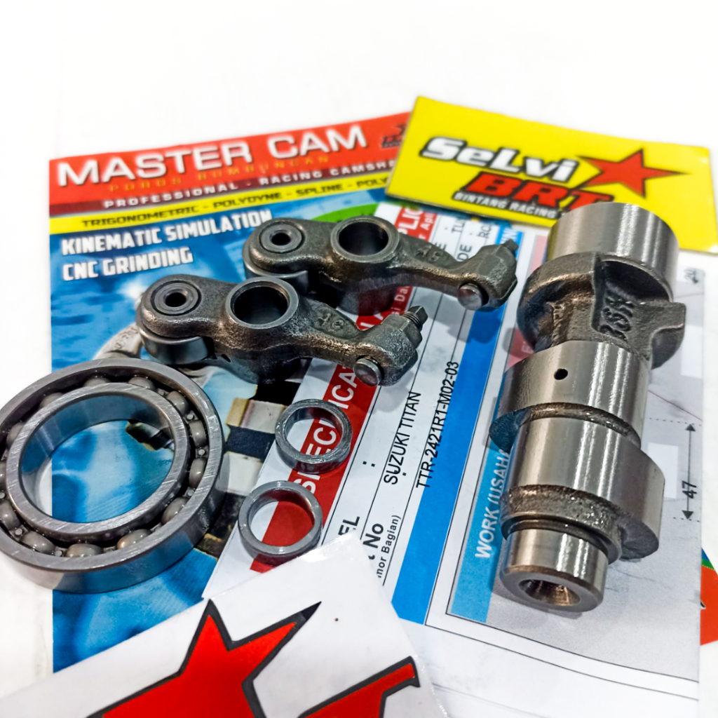 MASTER CAM RRA NOKEN AS BRT PELATUK ROLLER SUZUKI SMASH TITAN SHOGUN 125 FL