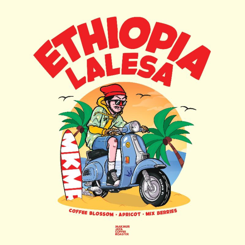 Ethiopia Lalesa Natural | Biji Kopi Makmur Jaya Coffee