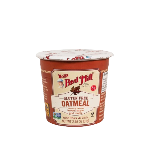 

Bob's Red Mill Gluten Free Oatmeal Brown Sugar & Maple Cup 61 gr