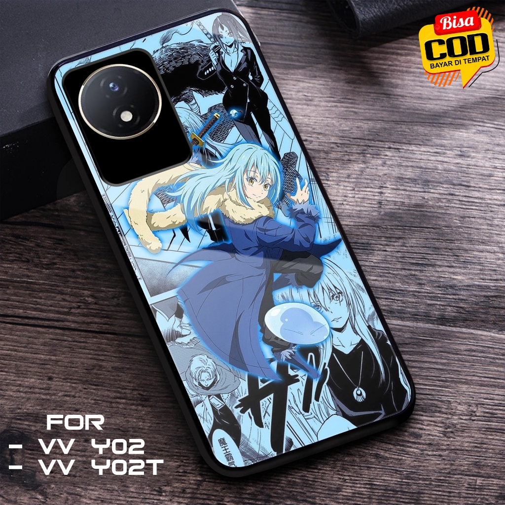 Case VIVO Y02 / Y02T - STORE CASE ( RIMURU ) - 2D Premium Glossy - Softcase Glossy - Casing Hp - Cas