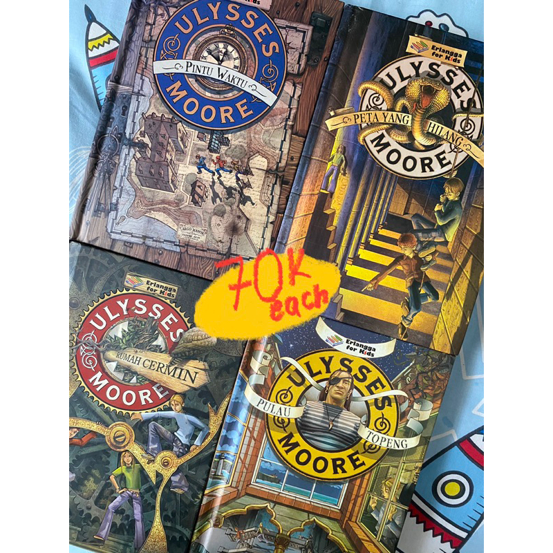 PRELOVED BUKU ULYSSES MOORE SERIES