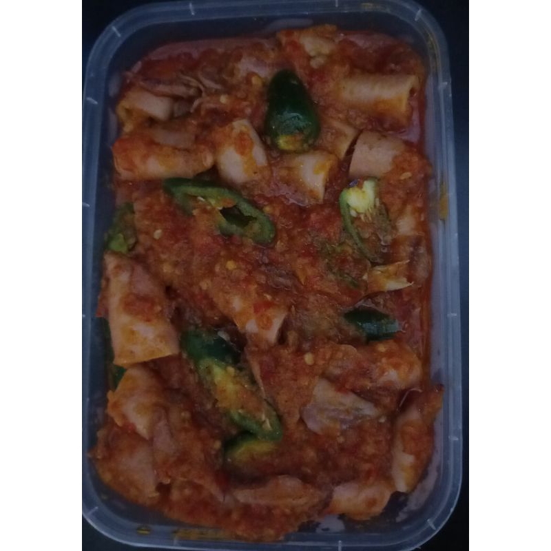 

cumi asin balado