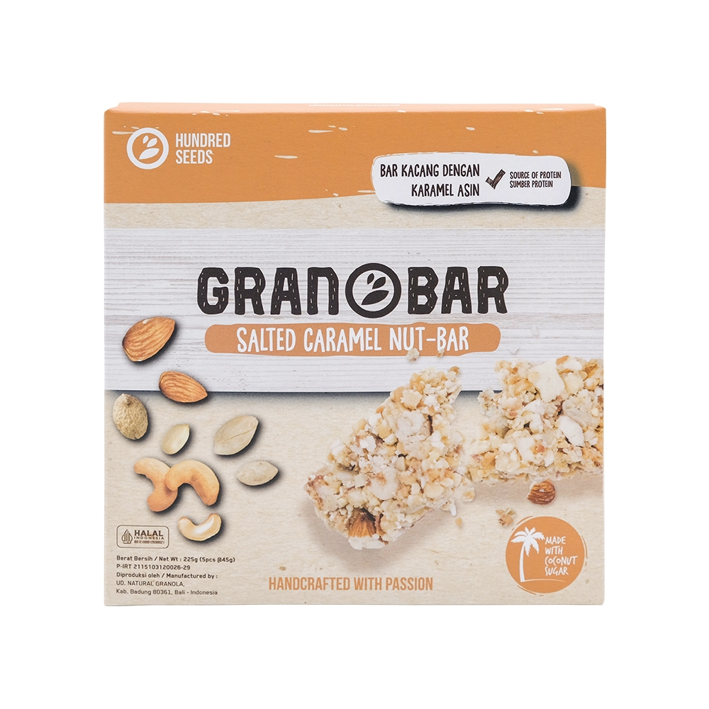 

Granobar - Salted Caramel Nut Box 5pcs