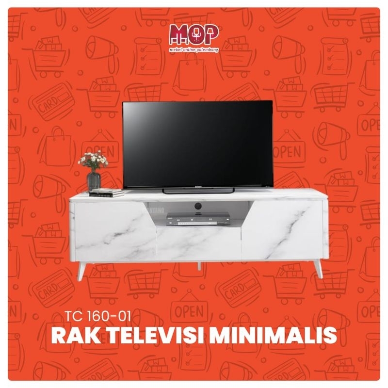 Rak tv siantano rak tv credenza marble rak tv putih mdf