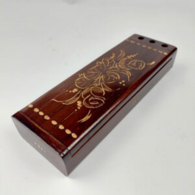 

kotak pensil kayu jati