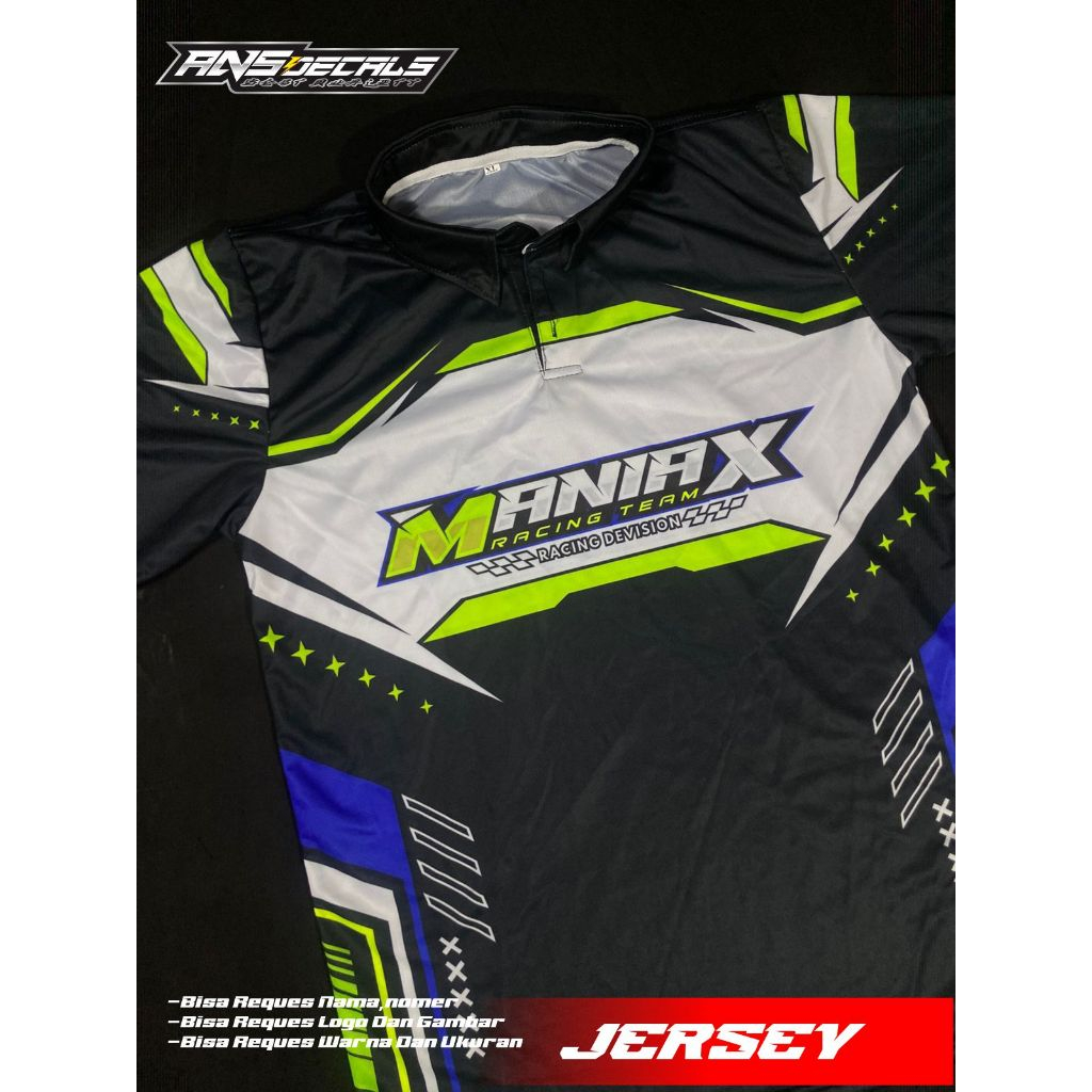 Jersey kaos polo racing Jersey racing full print Jersey balap