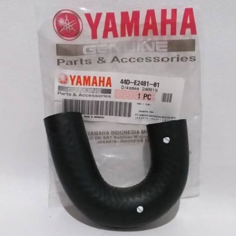PIPA 1 PIPE SELANG RADIATOR KE THERMOSTAT TERMOSTAT XEON KARBU RC GT AEROX 125 ORIGINAL YAMAHA 44D-E
