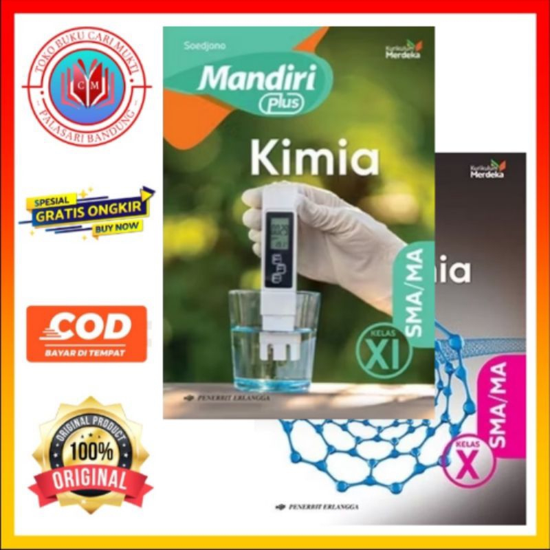 BUKU MANDIRI IPA KIMIA SMA/MA KELAS 10.11.KURIKULUM MERDEKA