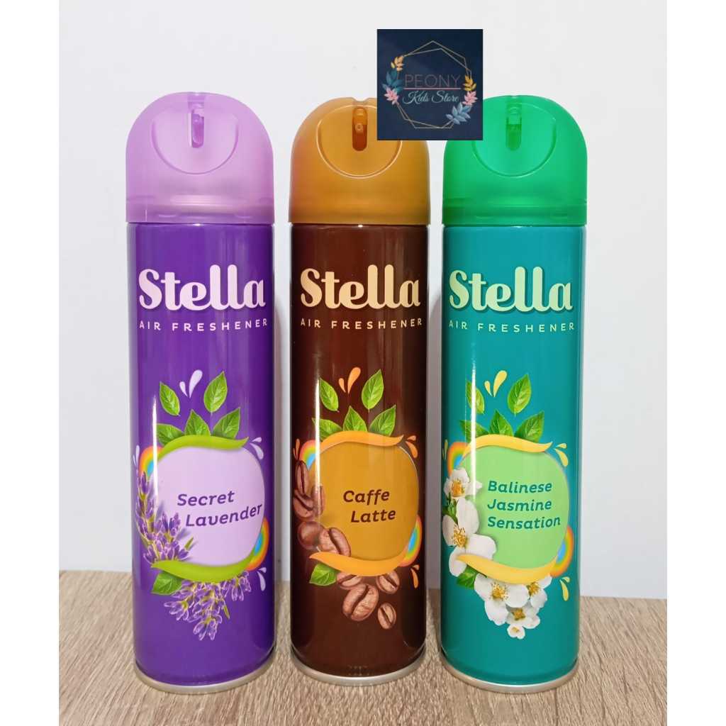 STELLA SPRAY 175ML Air Freshener spray /pengharum ruangan stella aerosol 200 ml 175 ml