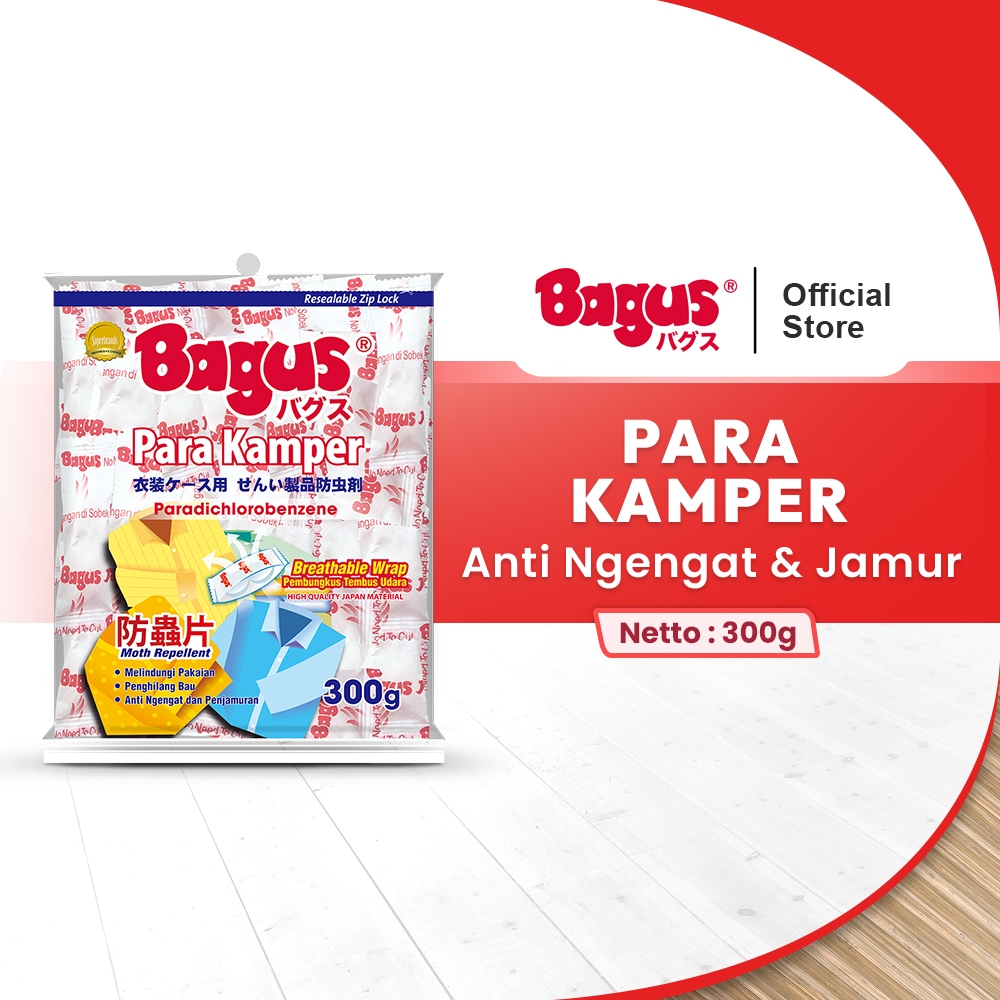 Bagus Para Kamper 300 gr - Praktis Dapat Diletakan di Lemari Baju