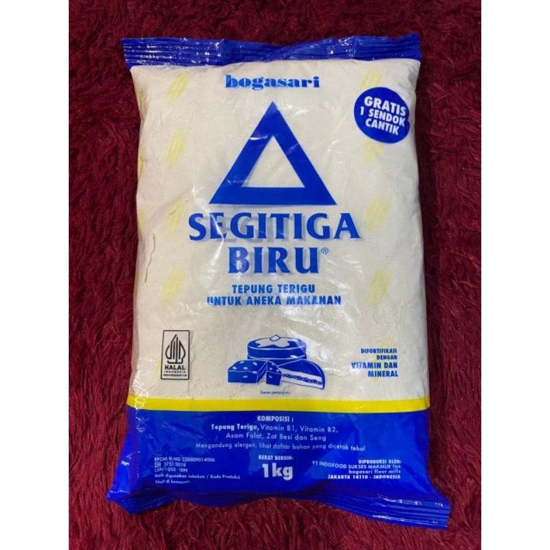 

Tepung Terigu Segitiga Biru 1Kg