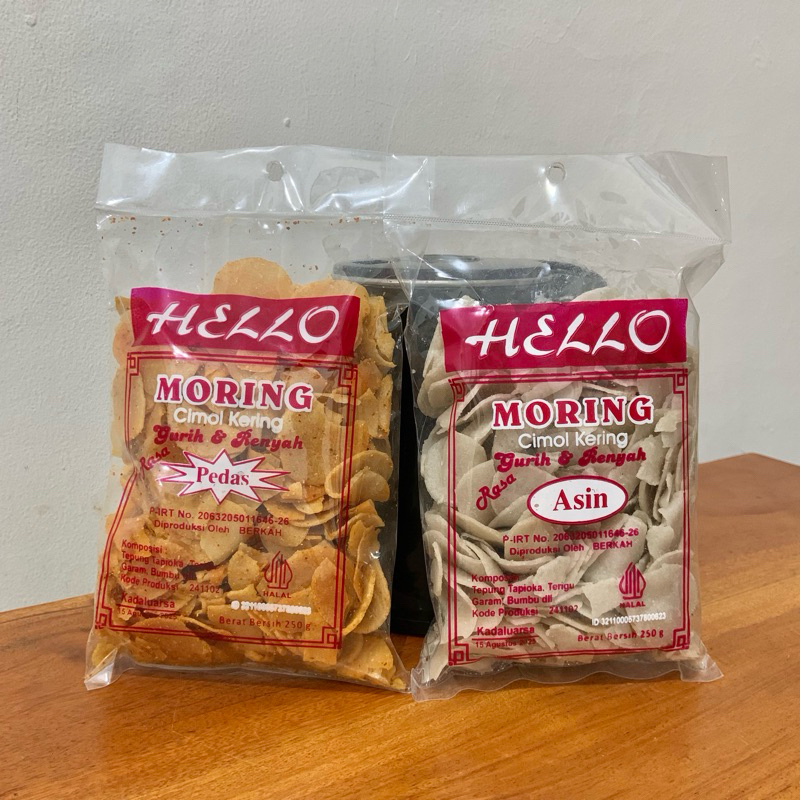 

HELLO MORING (Cimol Garing) 250 gr