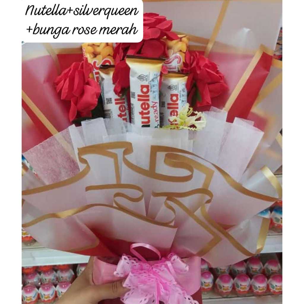

Silverqueen BOUQUET VALENTINE BONEKA COKLAT BUNGA LAMPU TUMBLER BISA NYALA VALENTIN COKELAT DAIRY SILVER QUEEN