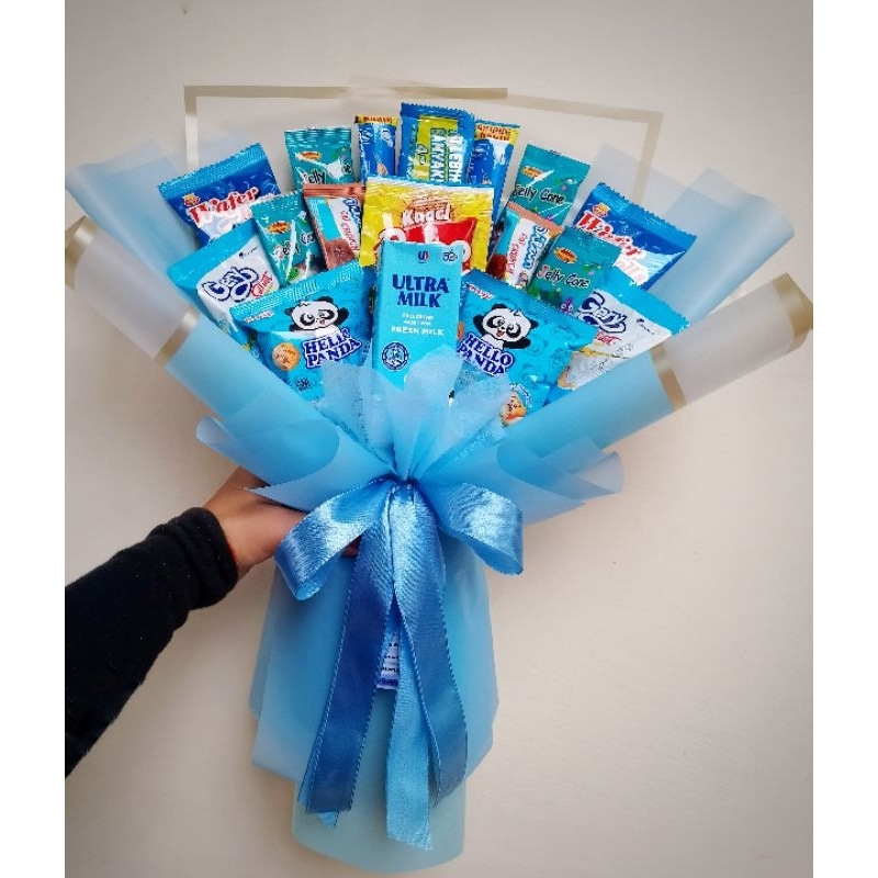 

READY Buket Snack Murah / Kado Wisuda / Kado Ultah