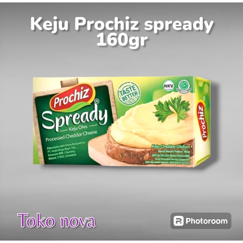 

KEJU PROCHIZ SPREADY KEMASAN 160GR