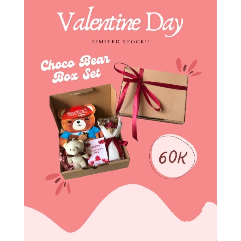 

Valentine Day Choco Bear Box Set