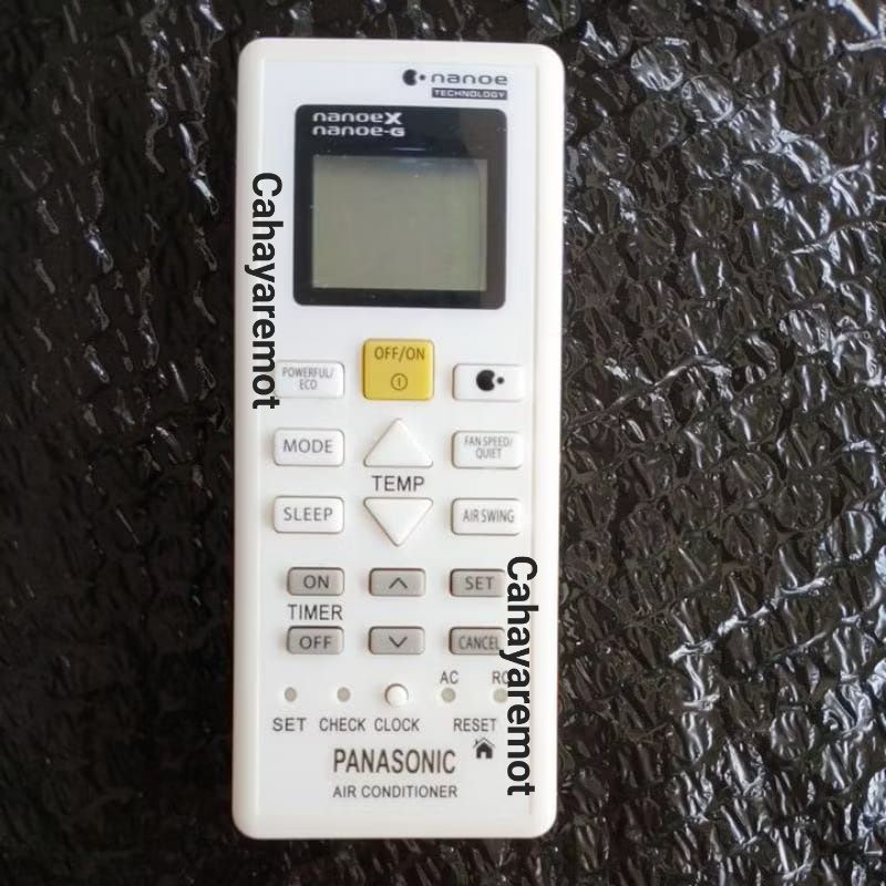 REMOT AC PANASONII NANOE X NANOE G CS -PN5WKJ CS-  PN9WKJ