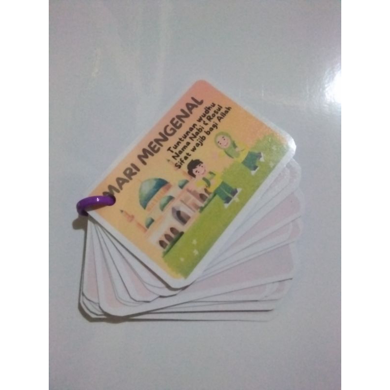 

Flashcard tatacara anak berwudhu dengan benar/flashcard pintar/flashcard untuk anak SD dan TK