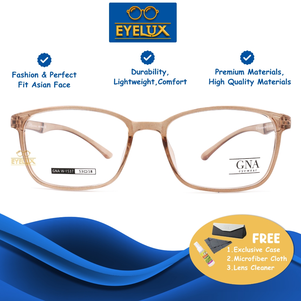 GNA Eyewear / GNA W-1537 / 53-18 / Frame Kacamata GNA Eyewear ORIGINAL