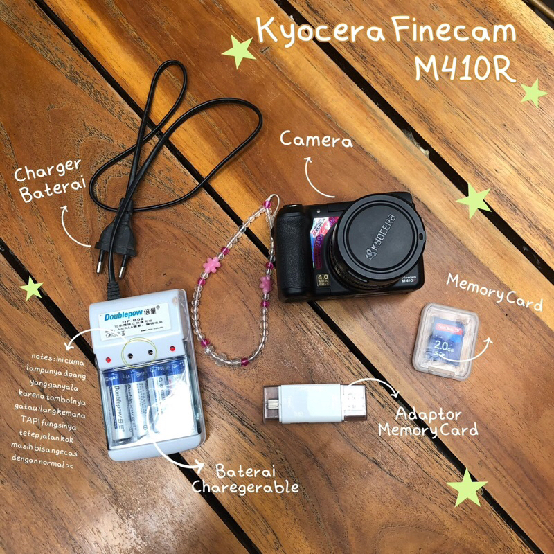 Digicam Kyocera Finecam M410R