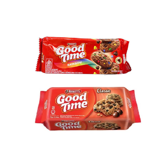 

GOOD TIME COOKIES CLASSIC / RAINBOW 72gr