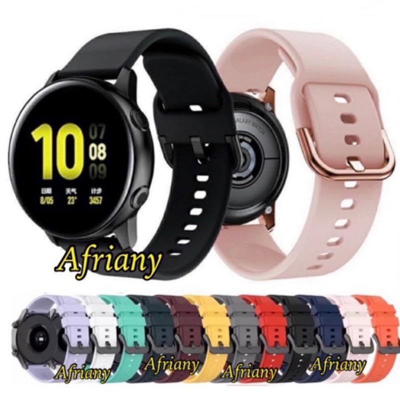 Strap Smartwatch Samsung Gear Sport 2 S2 Classic Rubber Tali Jam Tangan