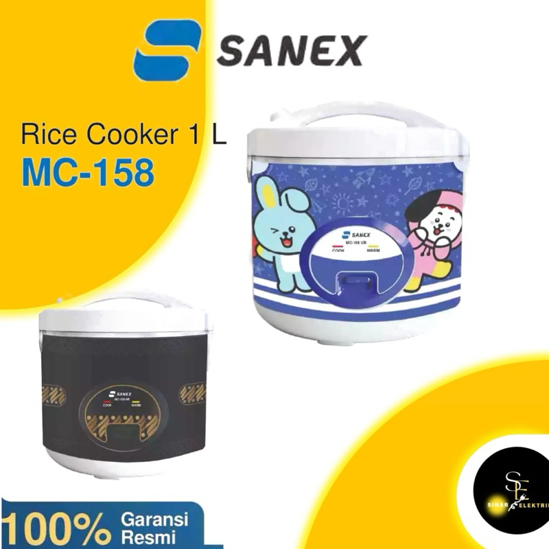 Sanex Rice Cooker Terbaik 1L (MC-158)