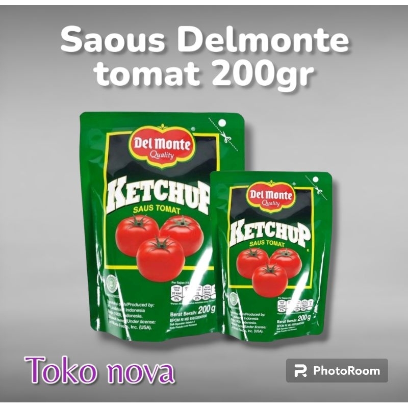 

SAOS DELMONTE CABE DAN TOMAT KEMASAN 200GR