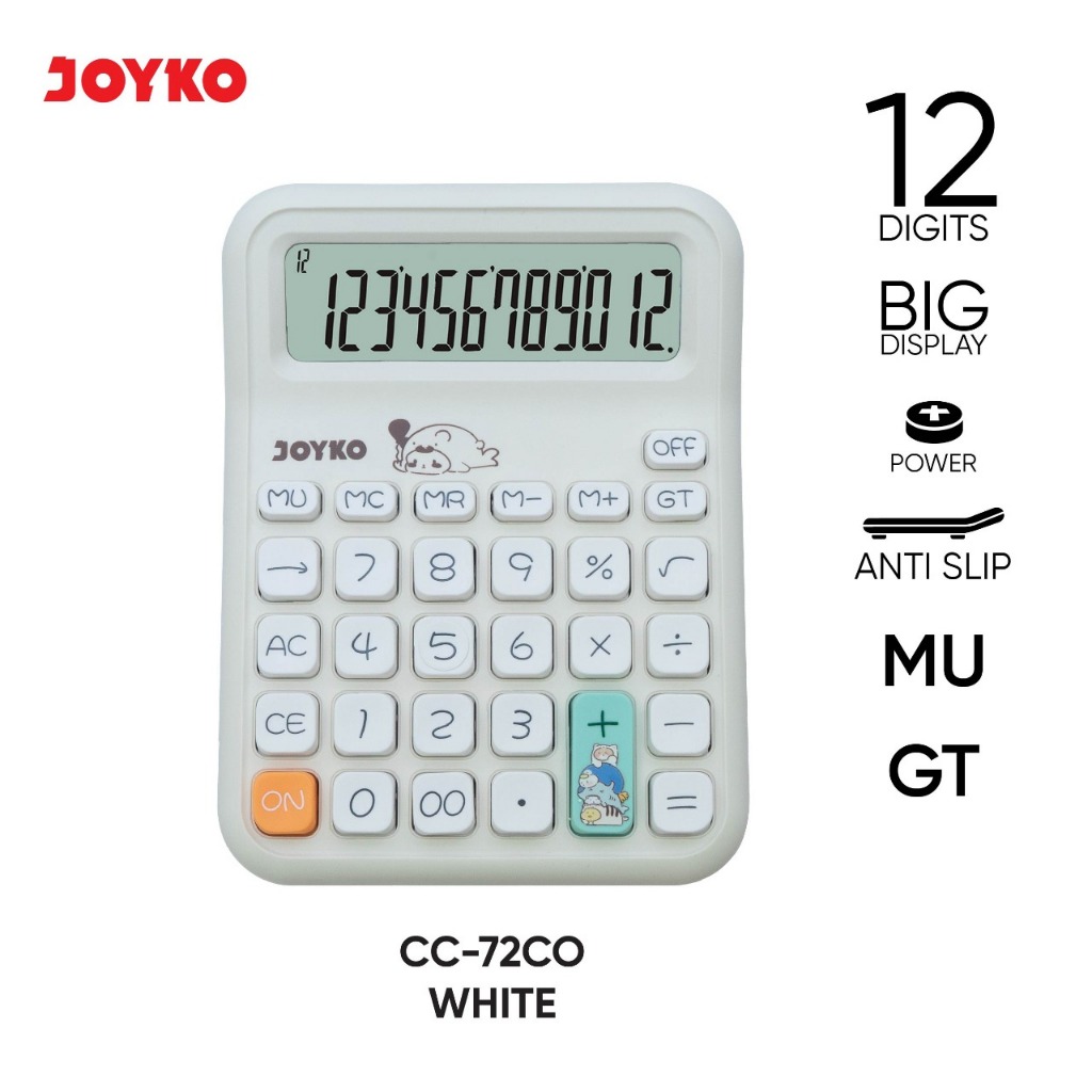 

Kalkulator Joyko CC 72 12 Digits