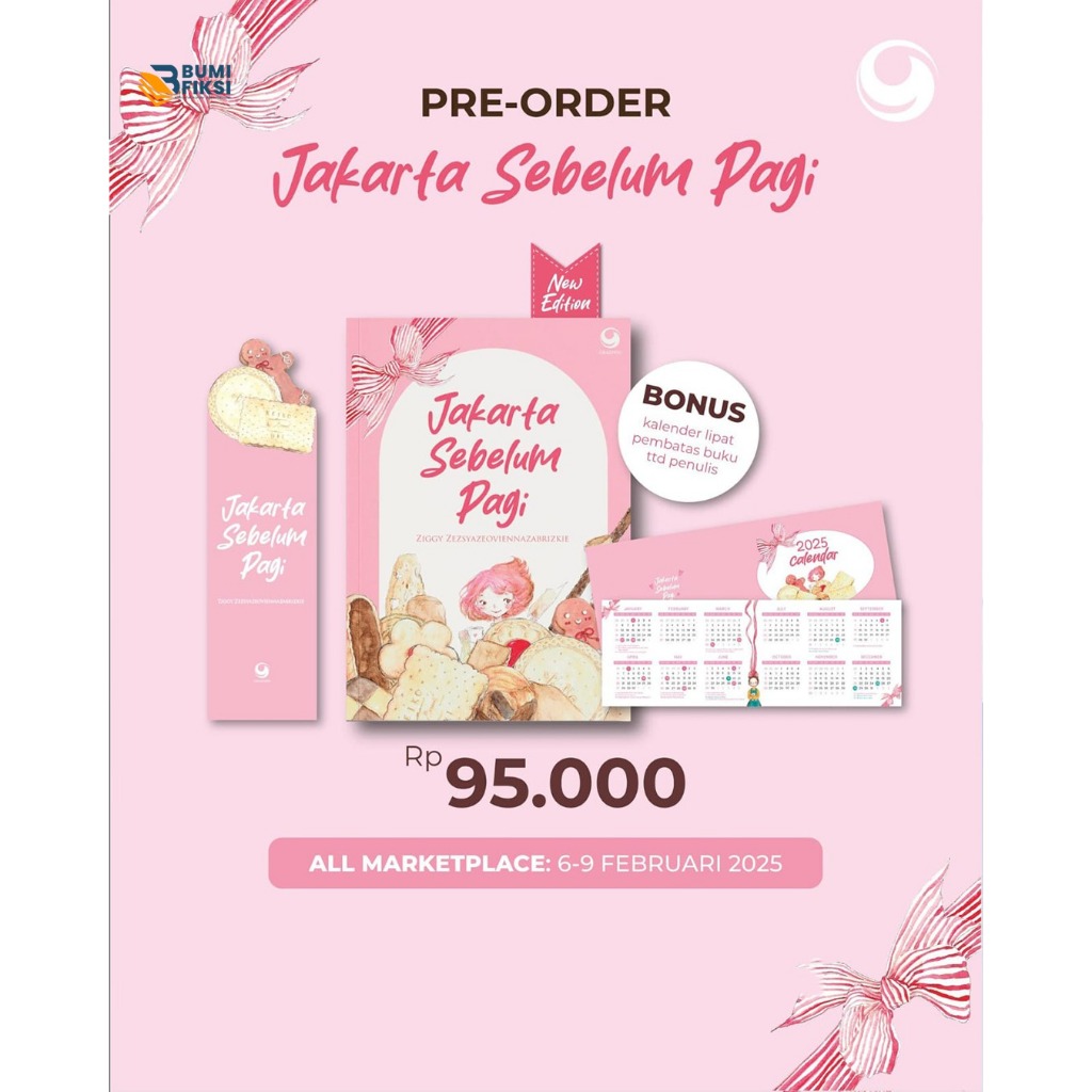 Pre Order - Buku Novel Jakarta Sebelum Pagi - Ziggy Zezsyazeoviennazabrizkie - Grasindo