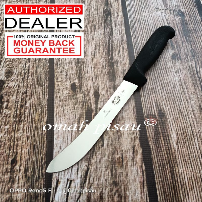 Pisau sembelih victorinox 18 cm 5.7603.18 Butcher knife original Swiss