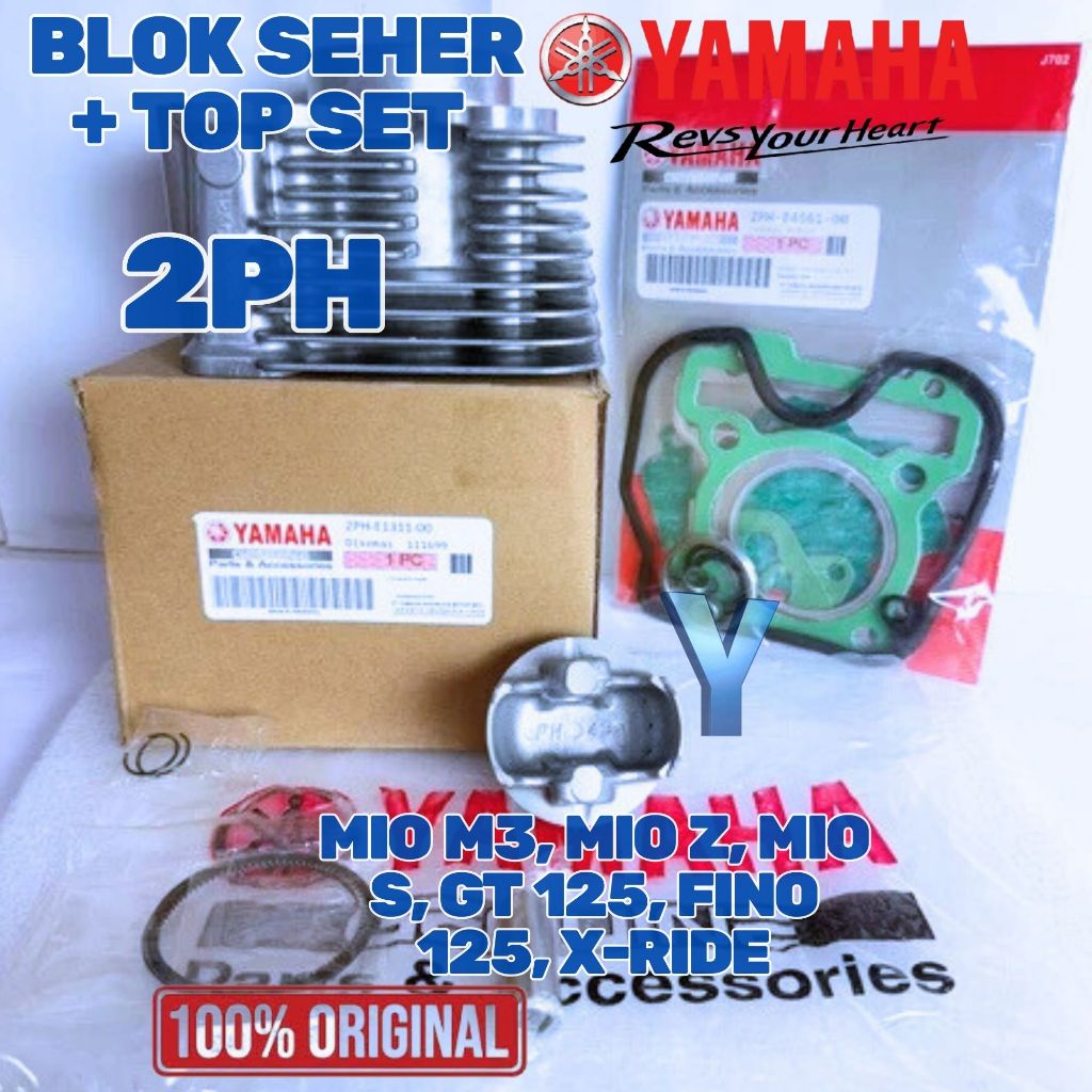 blok seher + top set Motor Mio M3, Mio Z, Mio S, Gt 125, Fino 125, X-Ride