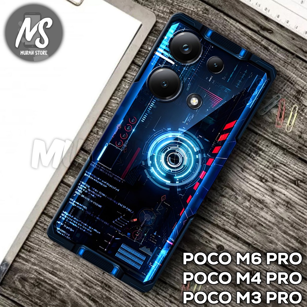 SoftCase POCO M6 PRO/MS19/MOTIF GAMING/Case POCO M6 PRO/Casing POCO M4 PRO/Kesing POCO M3 PRO/SoftCa