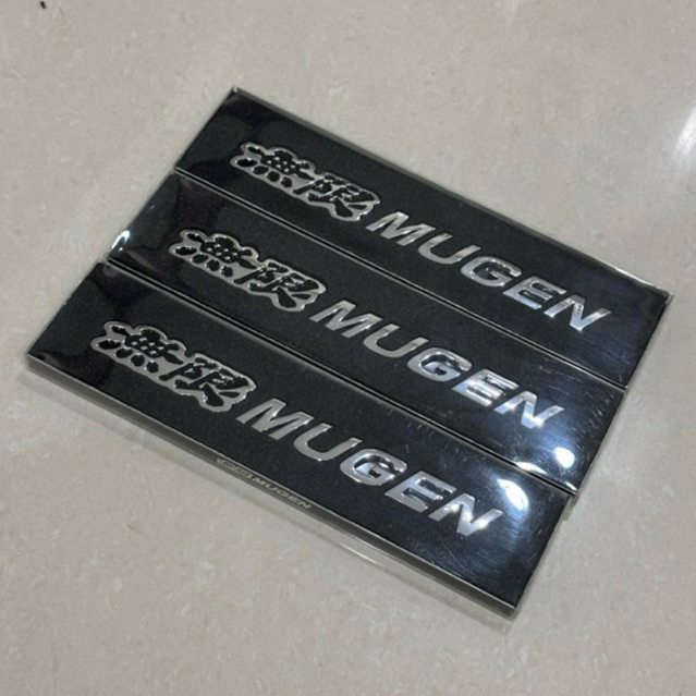 Emblem Mugen Black Metal Original
