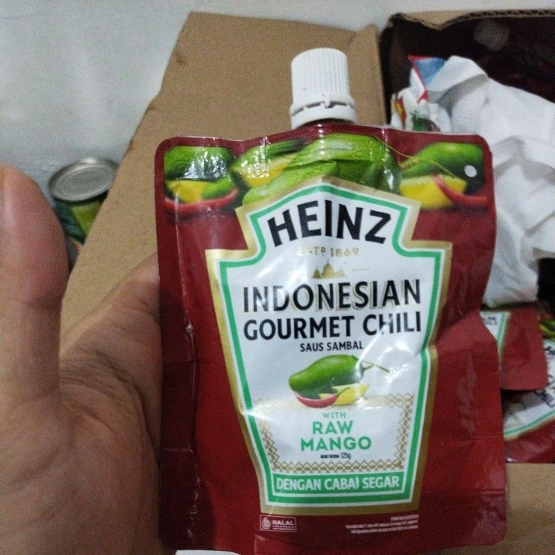 

[CUCI GUDANG] SAOS SAMBAL HEINZ INDONESIAN GOURMET CHILI 125gr