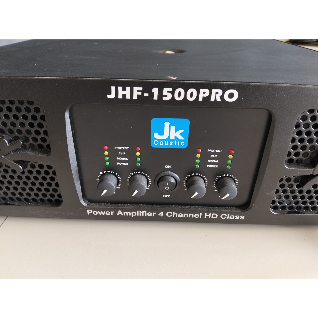 POWER 4 CHANNEL JK COUSTIK TENAGA BADAK JHF-1500 PRO