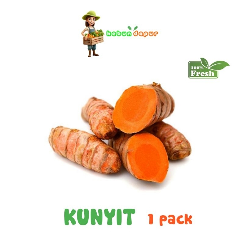 

KUNYIT FRESH Harga eceran -Kebun Dapur-