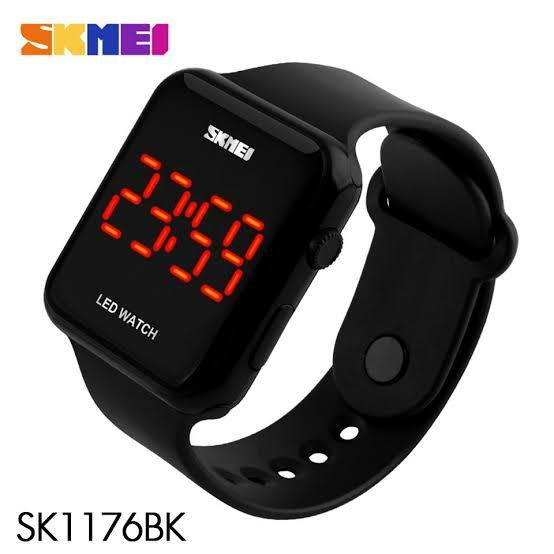 JAM TANGAN LED WATCH ORIGINAL SKMEI 1176 /JAM TANGAN LED WATCH TERMURAH MODEL KOREA /