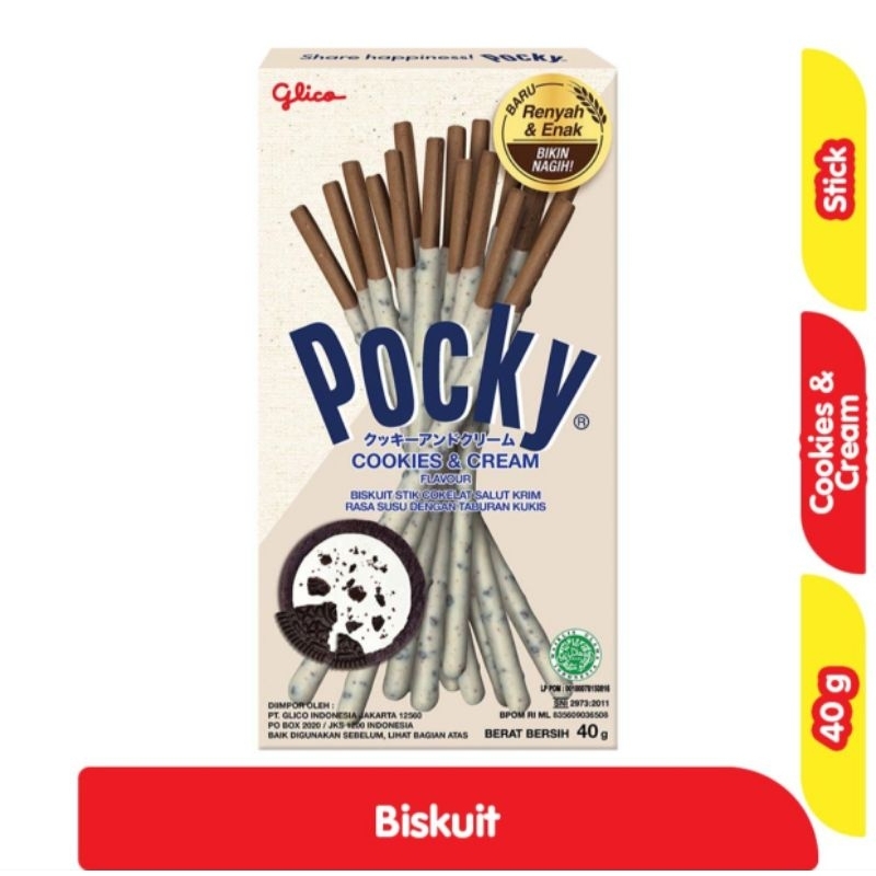 

POCKY BISKUIT STICK 40G