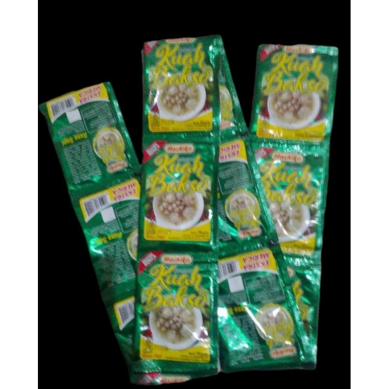 

Kuah bakso ekstra merica Hachiko 16gr 1receng 12 sachet