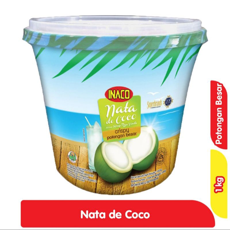 

Inaco Nata De Coco Crispy Bucket 1Kg