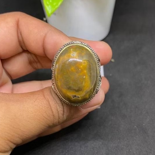 Batu Akik Sulawesi motif telur kodok kualitas super