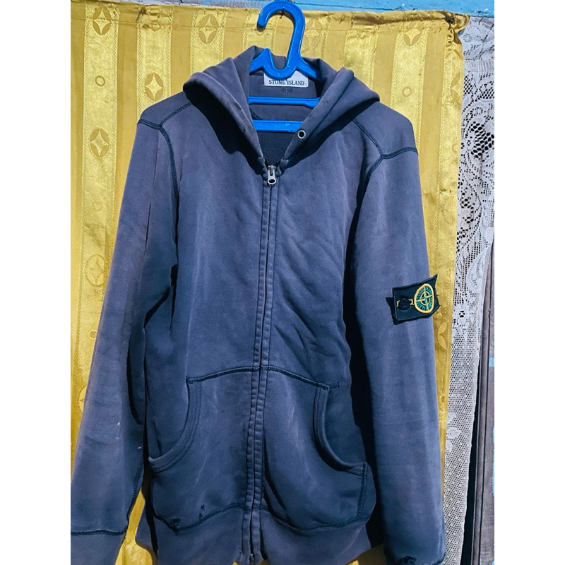 Hodie ziper stone island
