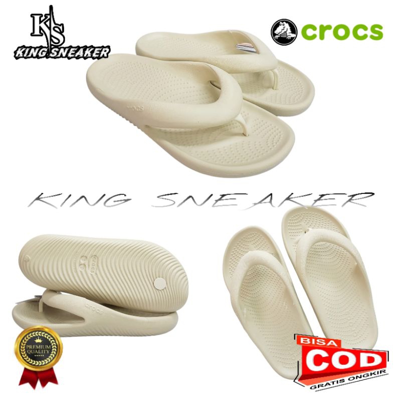 CROCS MELLOW FLIP / SANDAL CROCS UNISEX / SANDAL JEPIT / SANDAL CROCS JEPIT / SANDAL FLIP CROCS