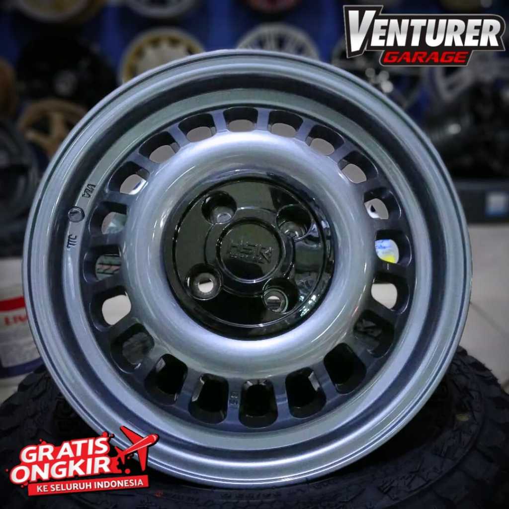 Velg mobil brio karimun avanza xenia ring 16 pelek racing hsr wheel