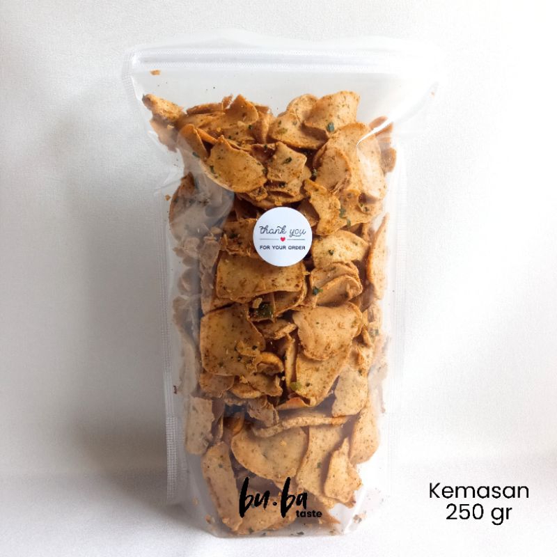 

Basreng Pedas Daun Jeruk 250gr